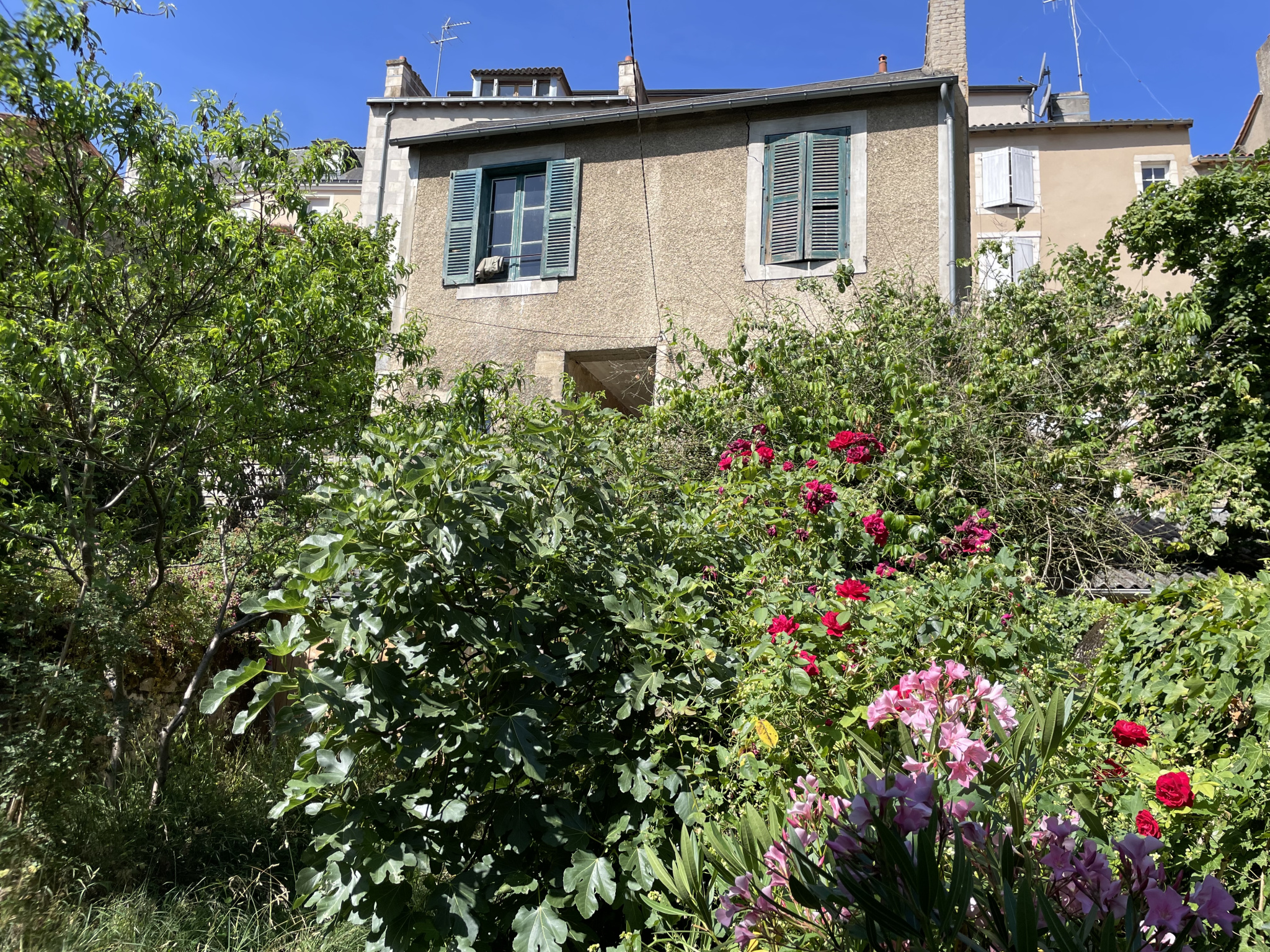 POITIERS NOTRE-DAME MAISON DE CARACTERE + MAISON ANNEXE ET JARDIN - BAISSE DE PRIX